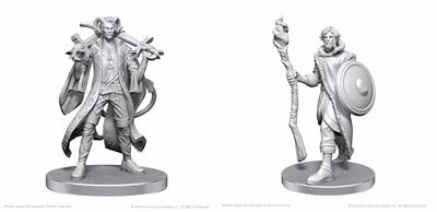 Critical Role Omålade Miniatyrer: Mollymauk Tealeaf & Caduceus Clay - Bild 2