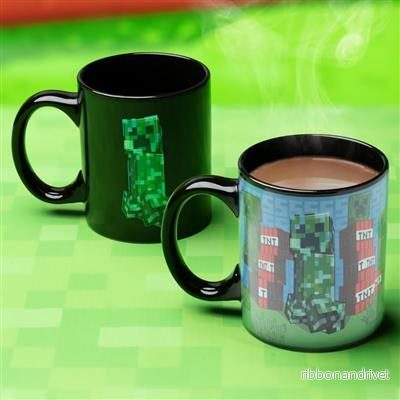 Minecraft – Creeper Heat Change Mug