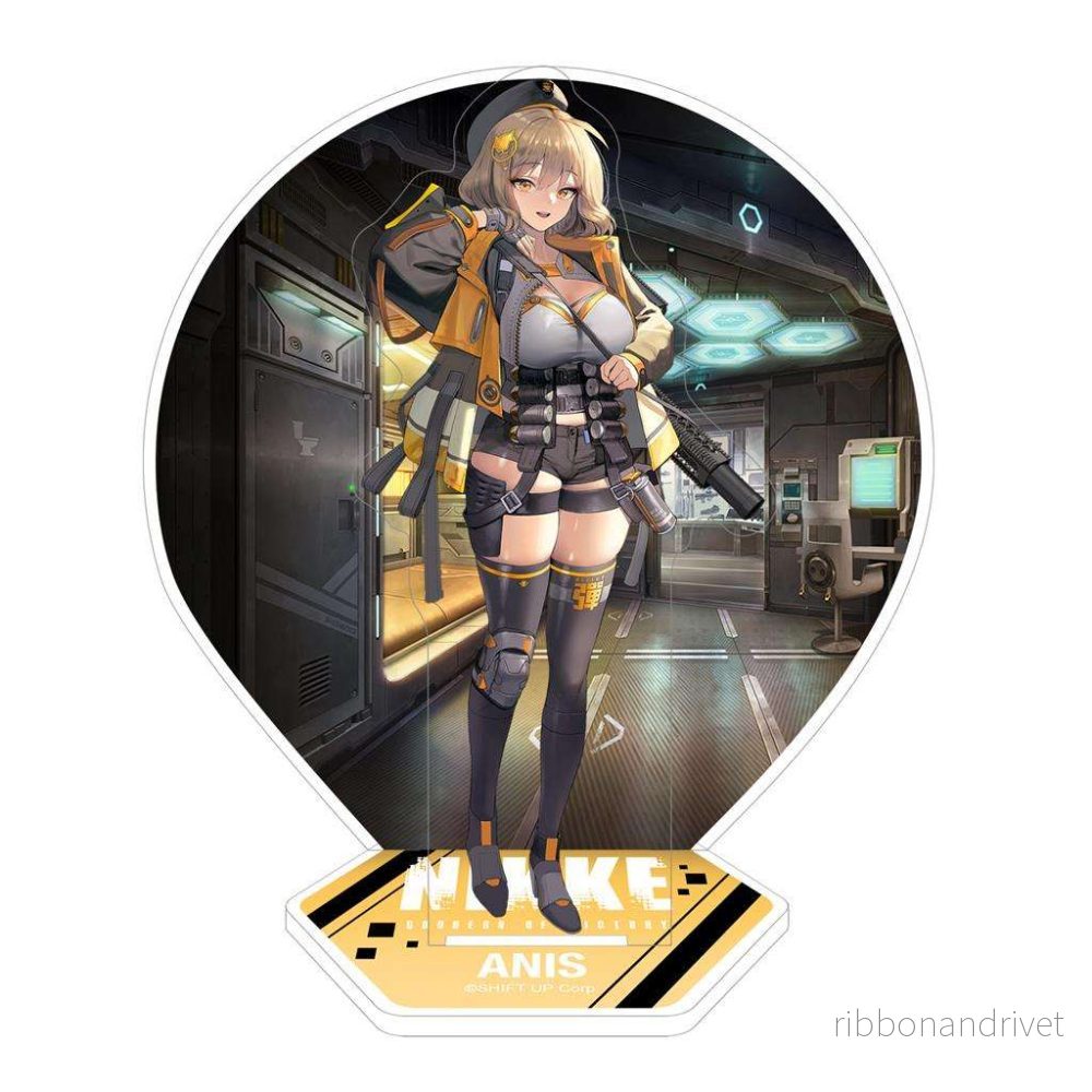 Goddess of Victory: Nikke – Akryl Diorama – Anis – 18cm Goddess of Victory: Nikke – Akryl Diorama – Anis – 18cm