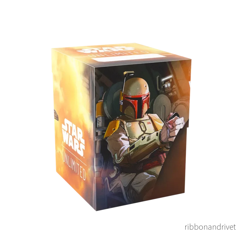 Gamegenic - Star Wars: Unlimited Soft Crate - Boba Fett/Fett's Firespray