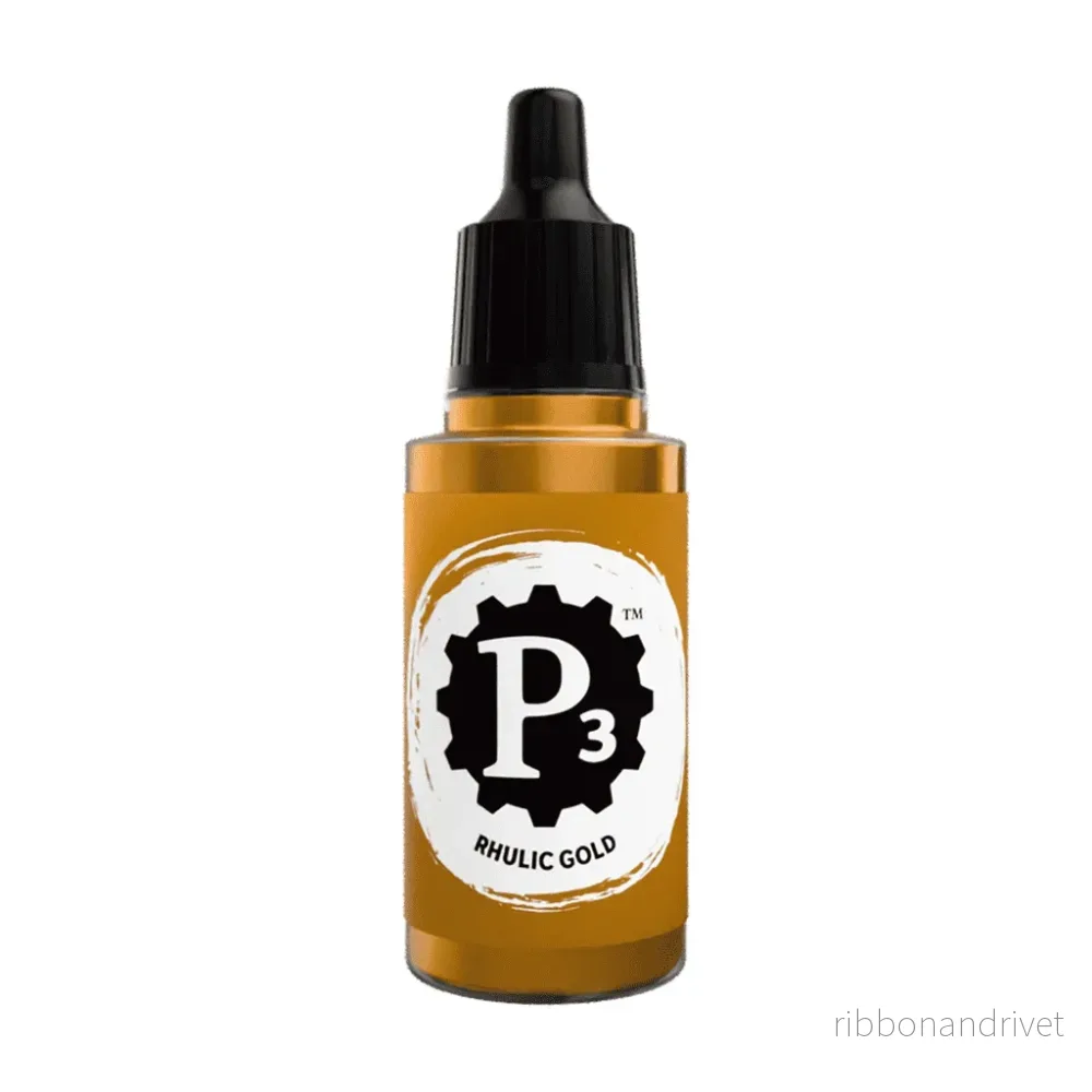 P3 Paints – Rhulic Gold – 18ml