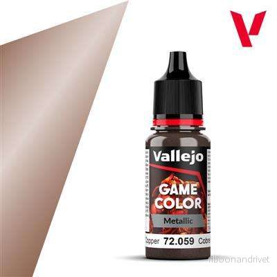 Vallejo Game Color - Metal Hammered Copper