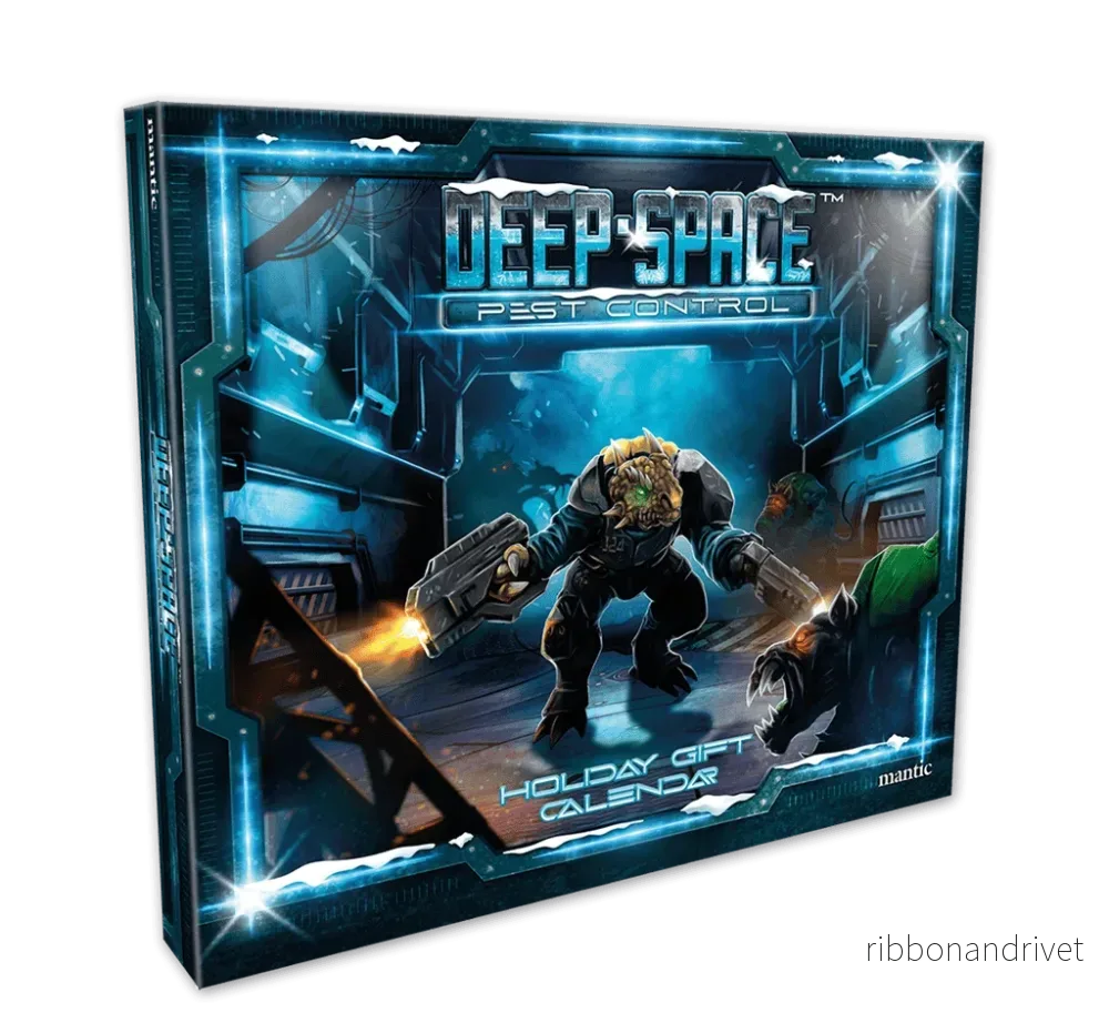 Sci-Fi Gamer Holiday Gift Calendar – Deep Space Pest Control Sci-Fi Gamer Holiday Gift Calendar – Deep Space Pest Control