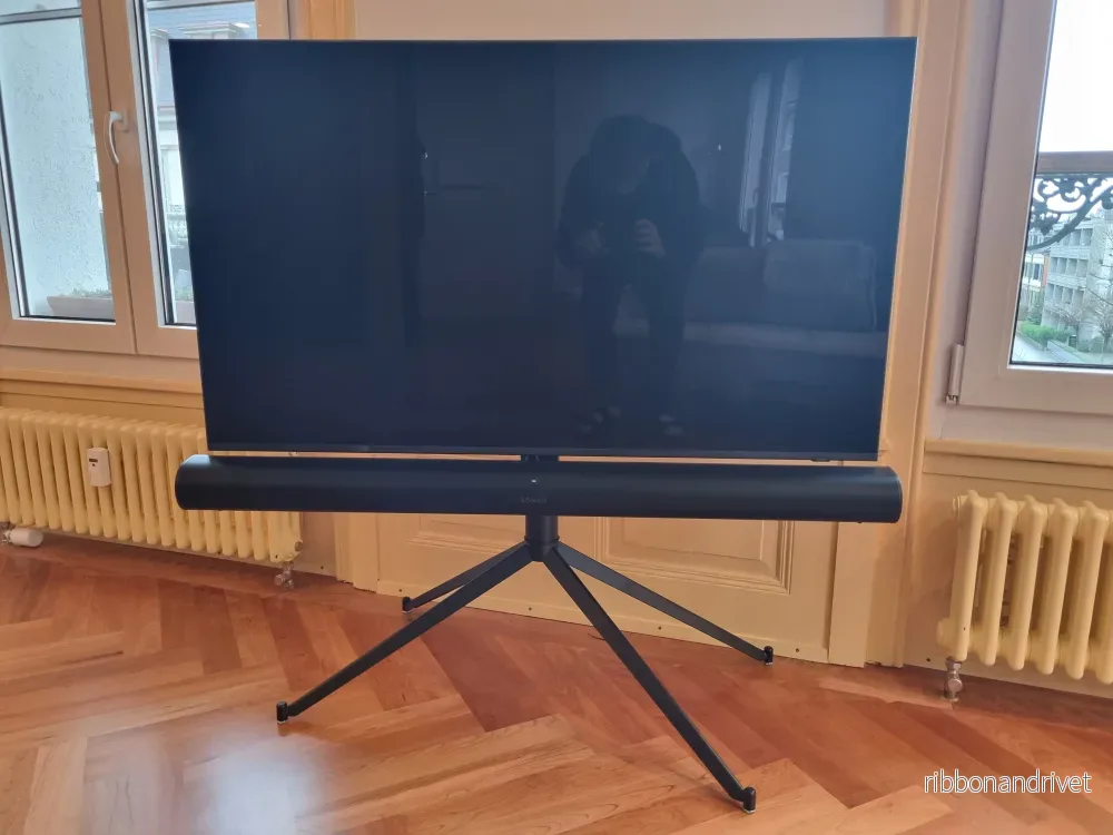 Sonos Arc-fäste för Apollo Extendo TV-stativ