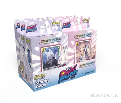 Oshi Push VTuber Card Game Gen One: Phase Origins Starter Deck Display (6 däck) - Bild 2