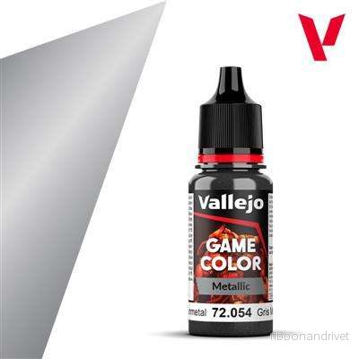 Vallejo Game Color Metal – Dark Gunmetal Vallejo Game Color Metal – Dark Gunmetal