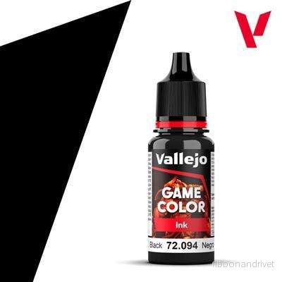 Vallejo Game Color / Ink - Black