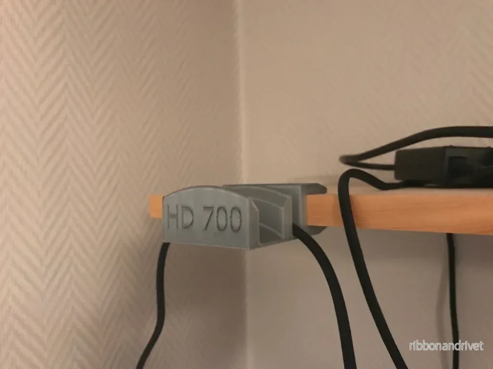 Sennheiser HD700 Hörlurs- och Kabelhållare för Hylla - Bild 2