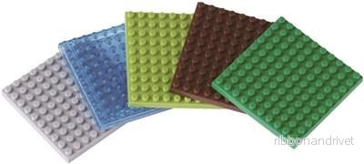 Nanoblock Tillbehör - Access Plate Set (5 delar) - Bild 2