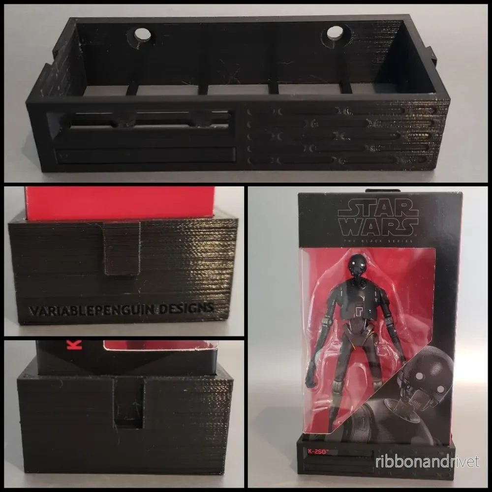 Star Wars Black Series väggmonteringsstativ