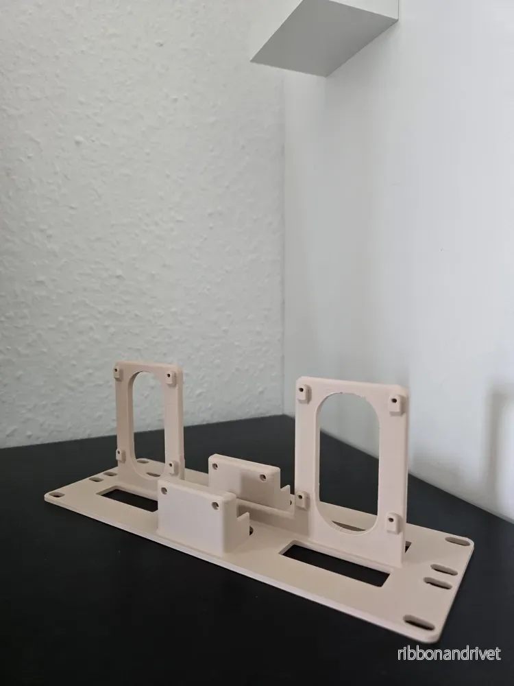 10" 2U Rackfäste för Raspberry Pi 5 och JetKvm - Bild 2