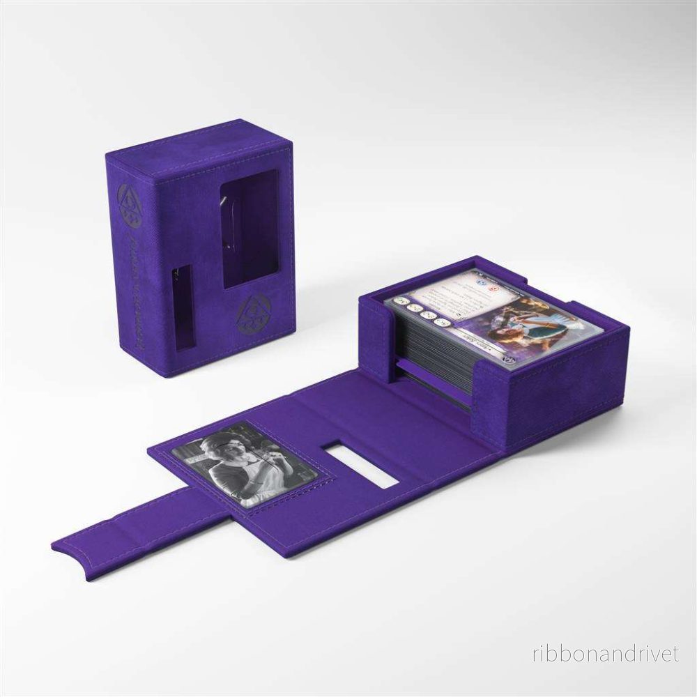 Gamegenic Arkham Horror Investigator Deck Book Mystic (Purple)