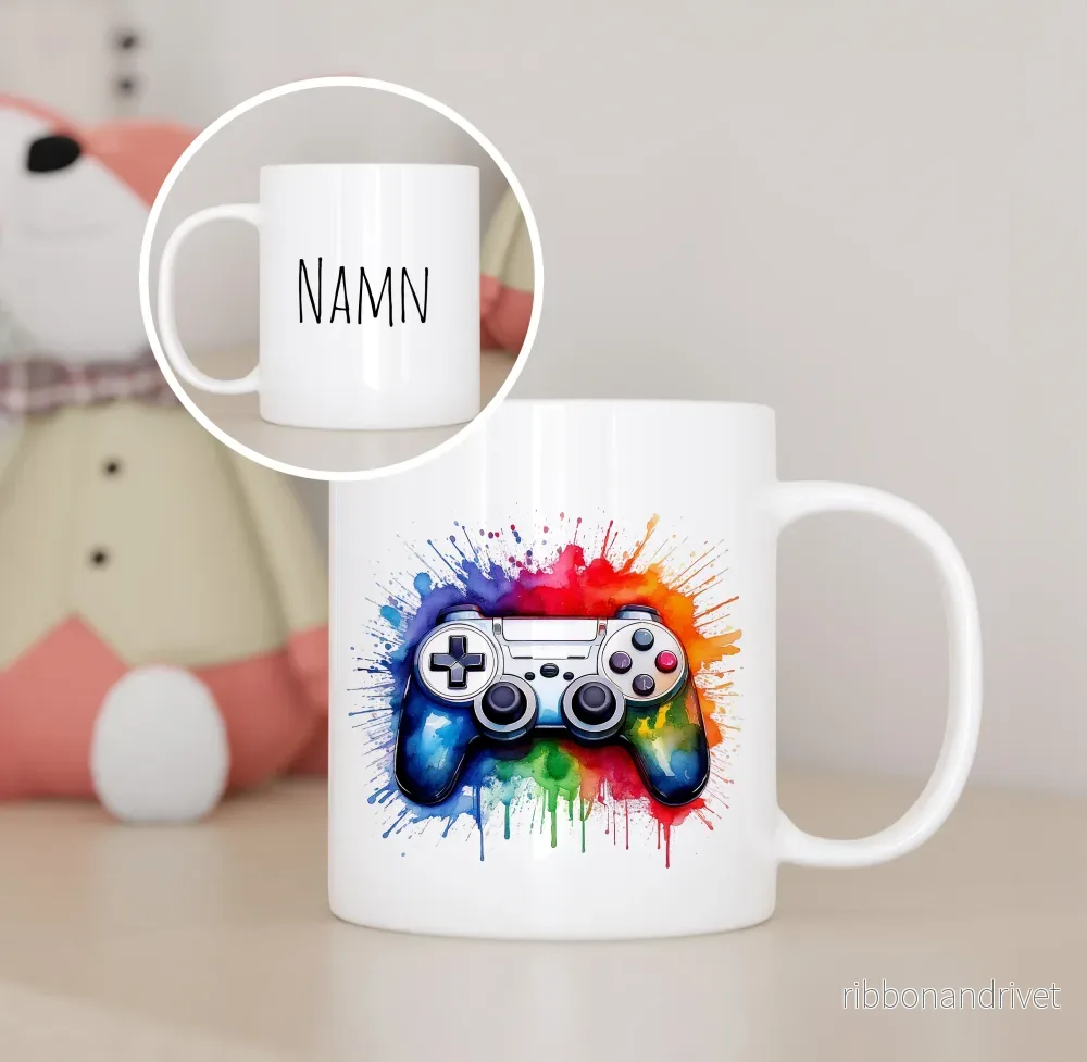 Gamer | Personlig barnmugg Gamer | Personlig barnmugg