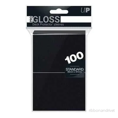 UP - Standard Sleeves - Svart (100 Sleeves) - Bild 2