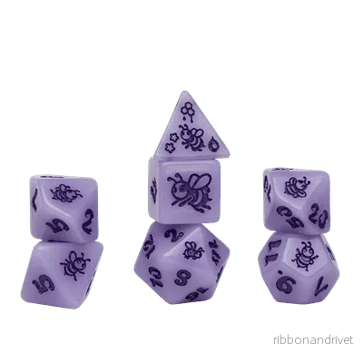 Sirius Dice – Djurtema tärningsset – Royal Nectar - Bild 2