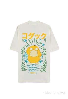 Pokémon - Psyduck T-shirt med Kort Ärm (Loose Fit) Storlek S - Bild 2