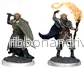 D&D Nolzur's Marvelous Miniatures: Elf Cleric Male - Detaljerad och Klar för Måleri