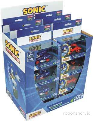 Carrera - Display Sonic the Hedgehog, blandade (24 st) - Bild 2