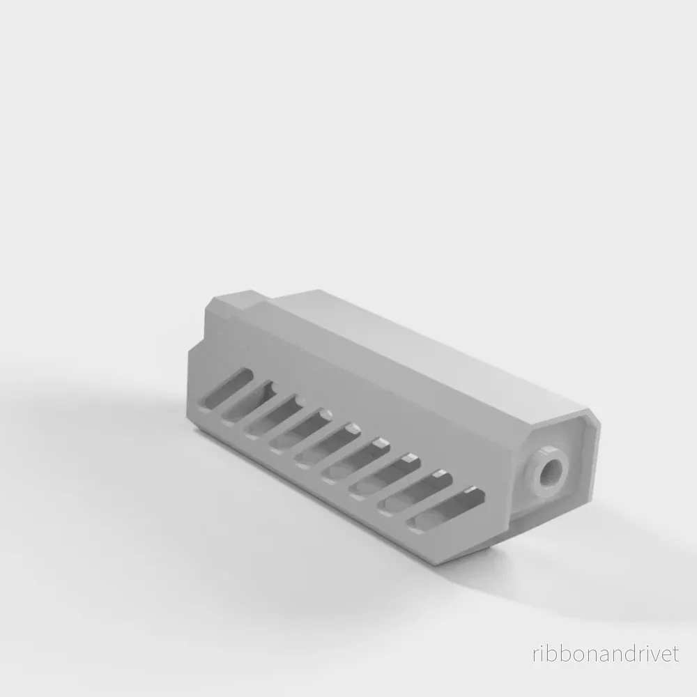Futuristisk 14mm ljuddämpare för airsoftvapen - Bild 3