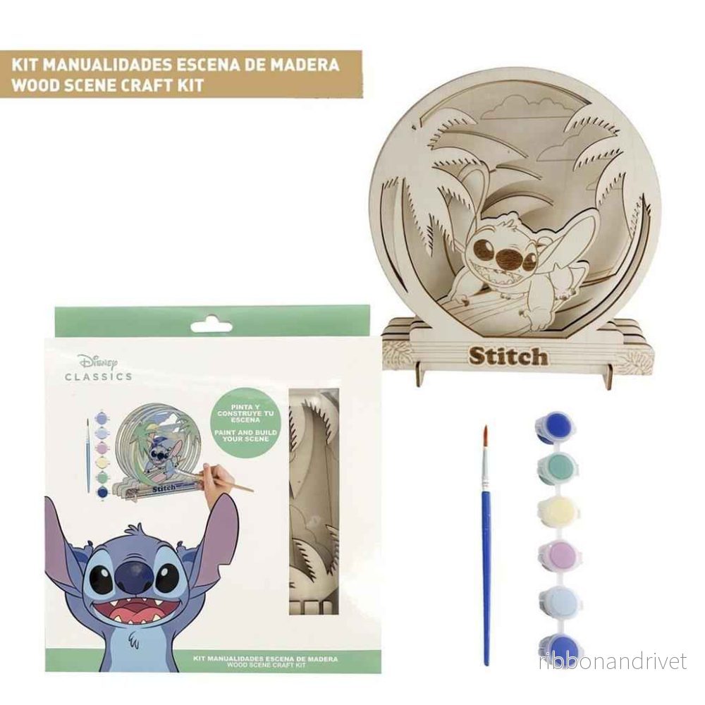 Disney – Stitch – Träsnickarset för Landskapsskapande Disney – Stitch – Träsnickarset för Landskapsskapande