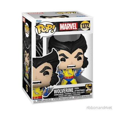 Funko POP Marvel: Wolverine 50th - Ultimate Wolverine w/ Adamantium