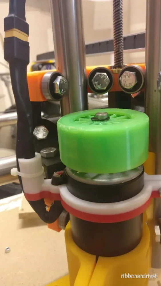Ersättningsfläkt och kabelhantering för 500W 52mm MPCNC-spindel - Bild 2