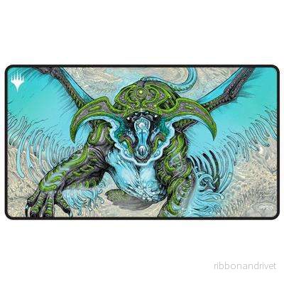 UP - Return to Tarkir Q2 2025 Svart Stitched Spelmatta Temur - Bild 2