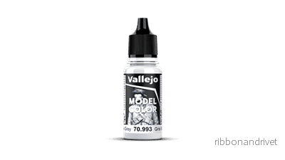 Vallejo - Model Color / Matt - 165 Vitt Grått 18 ml - Bild 2