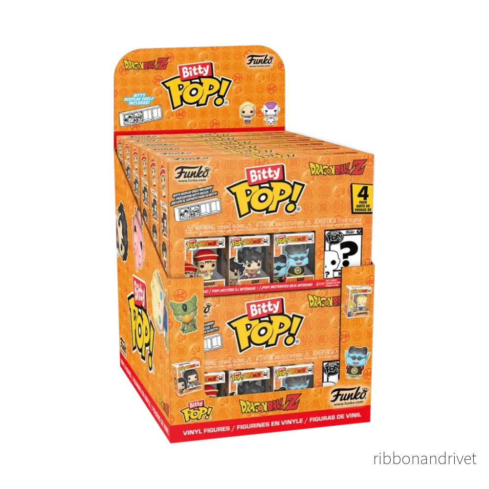 Funko Bitty POP! 4-pack: DRAGON BALL Z – 12 st. PDQ Funko Bitty POP! 4-pack: DRAGON BALL Z – 12 st. PDQ