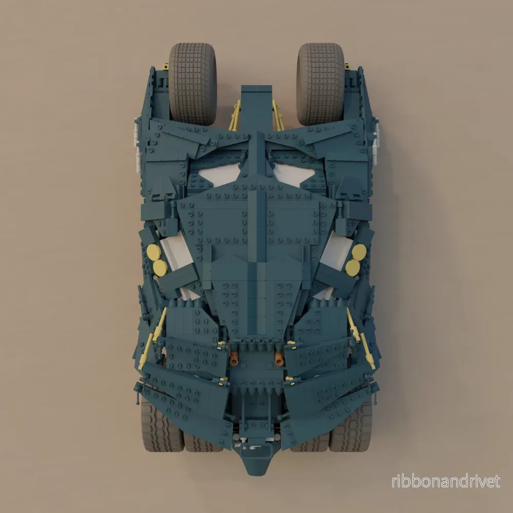 Väggmonteringskrok för LEGO Batman Tumbler set 76240 - Bild 2