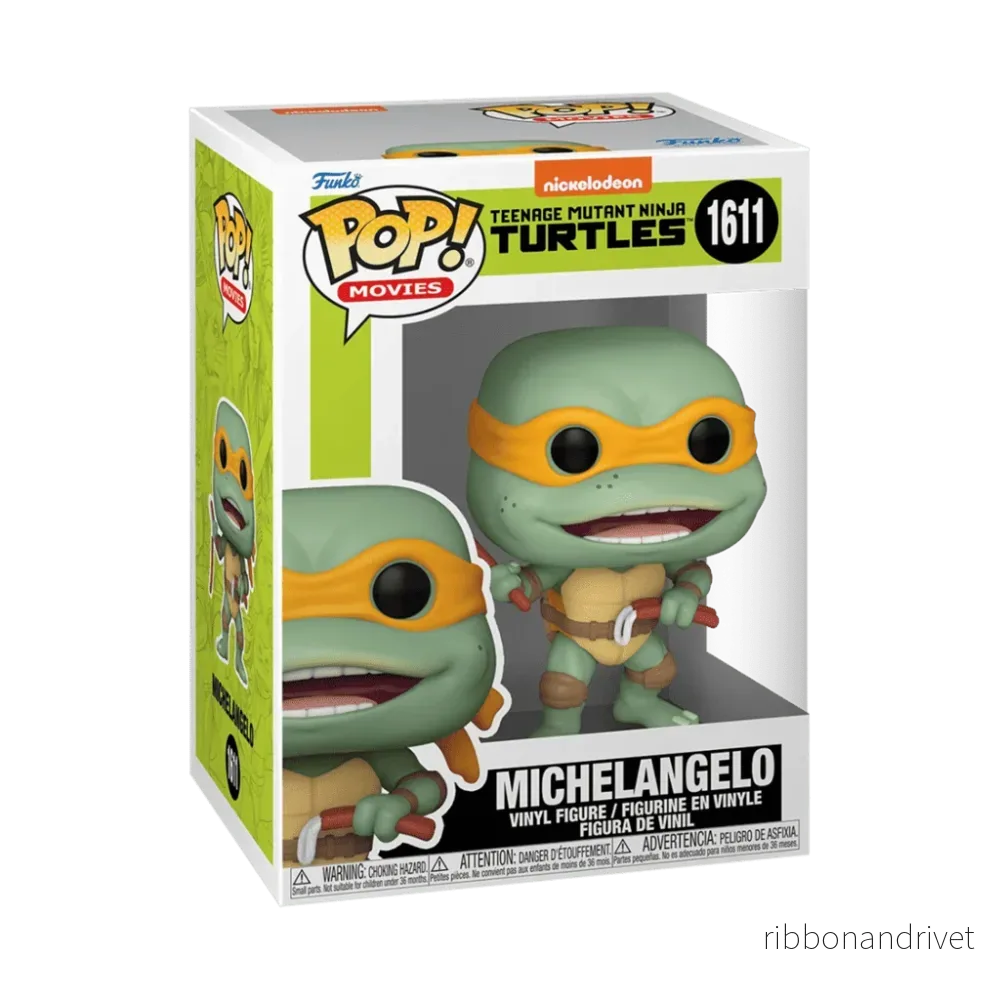 Funko POP Movies: TMNT – Michelangelo med Nunchucks Funko POP Movies: TMNT – Michelangelo med Nunchucks