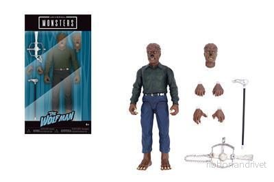 Monsters The Wolfman 6" Figur - Bild 2