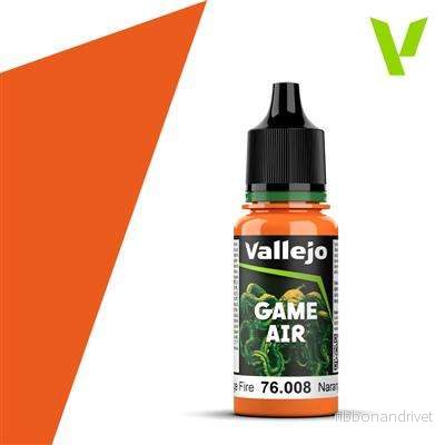Vallejo Game Air - Orange Fire 18 ml
