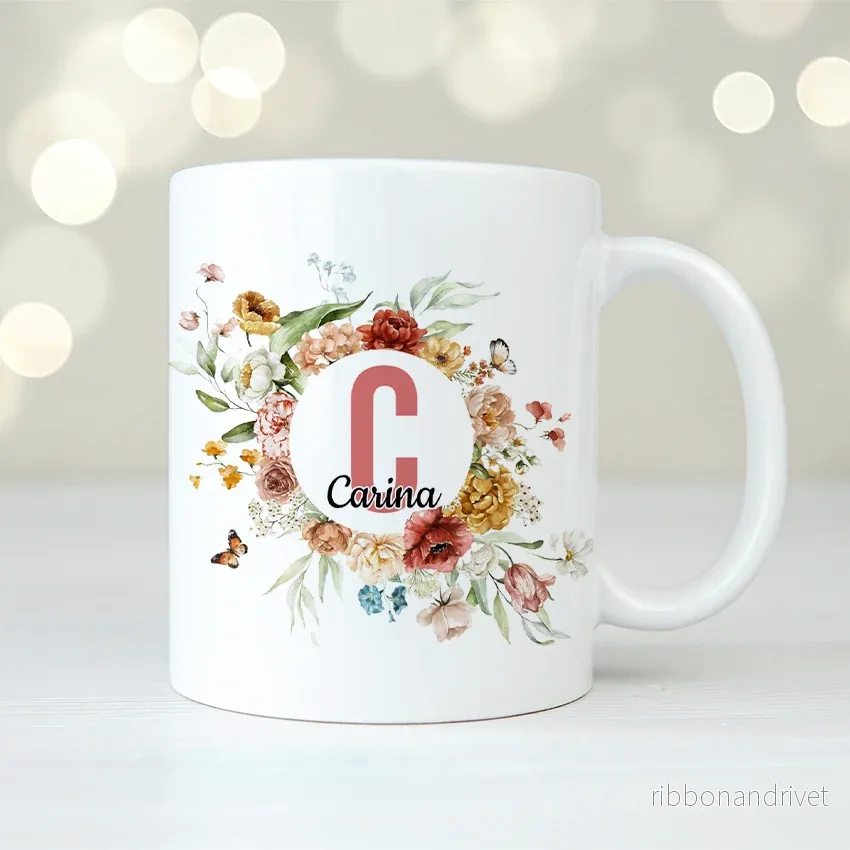 Vilda blommor | Personlig mugg Vilda blommor | Personlig mugg