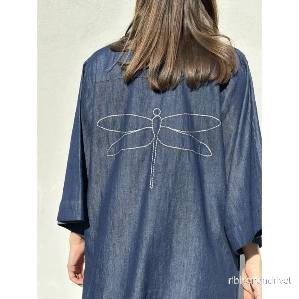 KLÄNNING/TUNIKA Denim Mumbai - Bild 3
