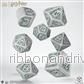 Harry Potter Slytherin Modern Dice Set - Vit - Bild 3