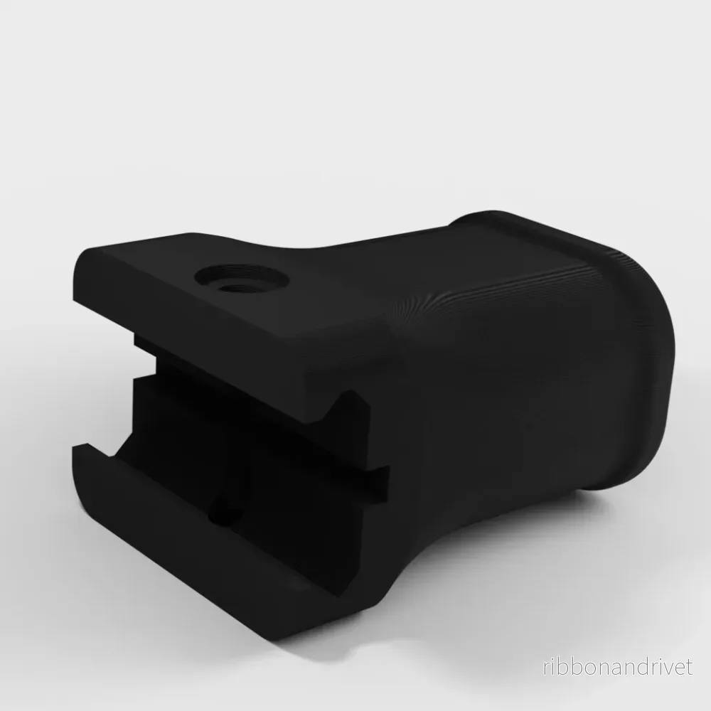 Ergonomiskt framgrepp till Picatinny airsoft-gevär - Bild 2