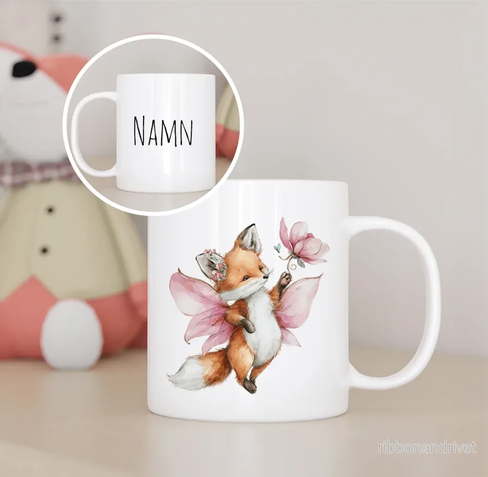 Rävälva | Personlig barnmugg
