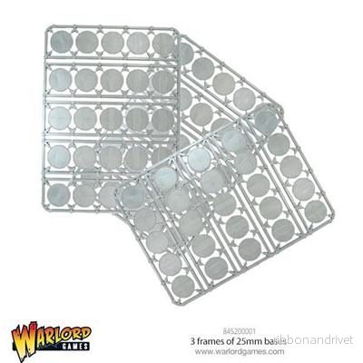 25mm Runda Basplattor – 3 Sprues 25mm Runda Basplattor – 3 Sprues