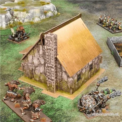 Kings of War 4th Edition – Village Buildings Pack – EN