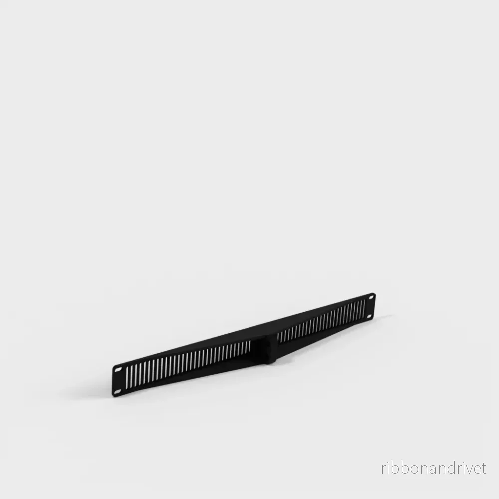 19-tums 1U Blindpanel för Server Rack - Bild 3