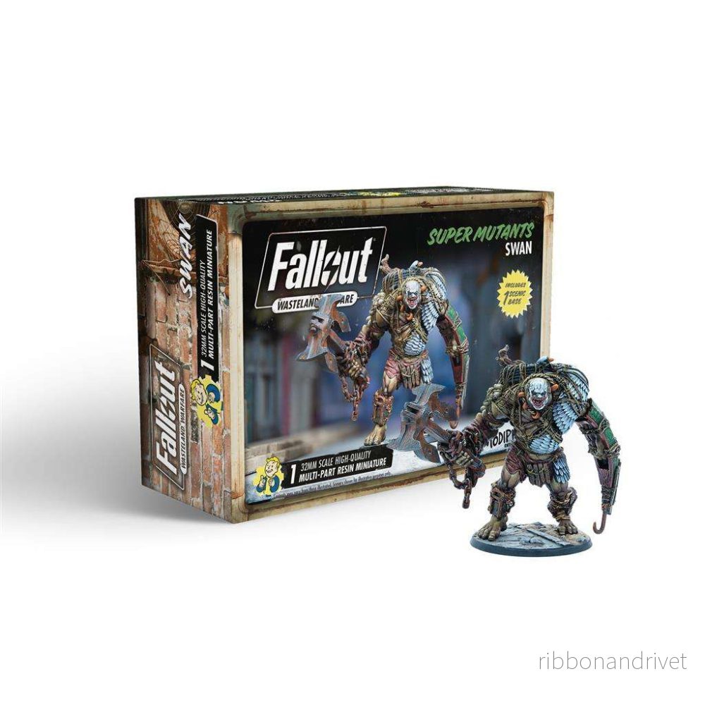 Fallout Wasteland Warfare – Super Mutants: Swan – EN Fallout Wasteland Warfare – Super Mutants: Swan – EN