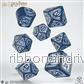 Harry Potter Ravenclaw Modern Dice Set - Blå - Bild 3