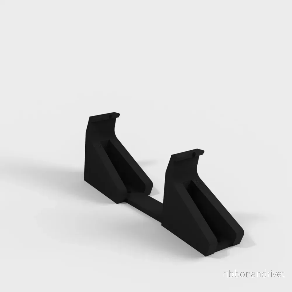 RicVilla Dubbel Väggfäste för PS4-kontroller - Bild 2