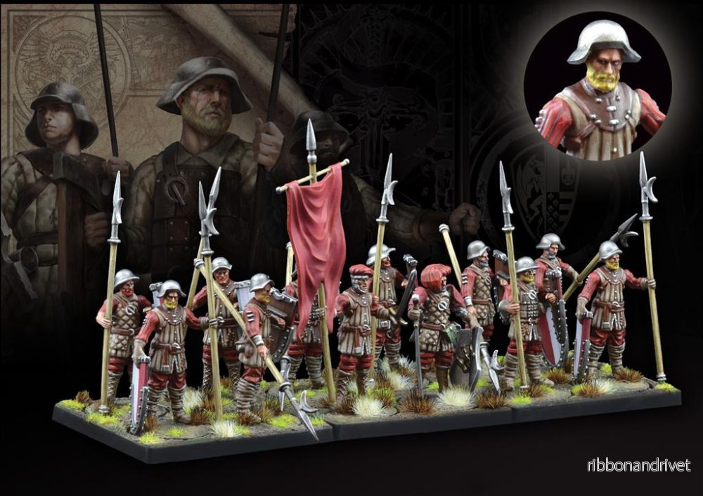 Conquest – Hundred Kingdoms: Militia Pikemen – EN Conquest – Hundred Kingdoms: Militia Pikemen – EN