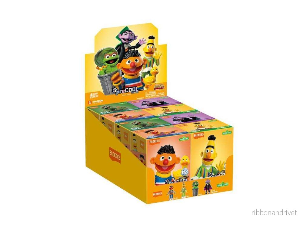 Sesame Street – Blokees Figures – Assortment 02 (CDU med 8) Sesame Street – Blokees Figures – Assortment 02 (CDU med 8)