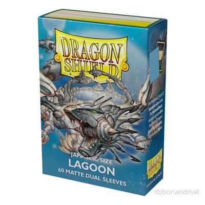Dragon Shield Japansk Stl Dual Matte Sleeves – Lagoon ’Saras’ (60 Sleeves) Dragon Shield Japansk Stl Dual Matte Sleeves – Lagoon ’Saras’ (60 Sleeves)
