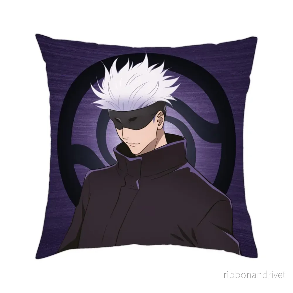 Jujutsu Kaisen – Kuddfodral – Satoru Gojo – 40x40cm Jujutsu Kaisen – Kuddfodral – Satoru Gojo – 40x40cm