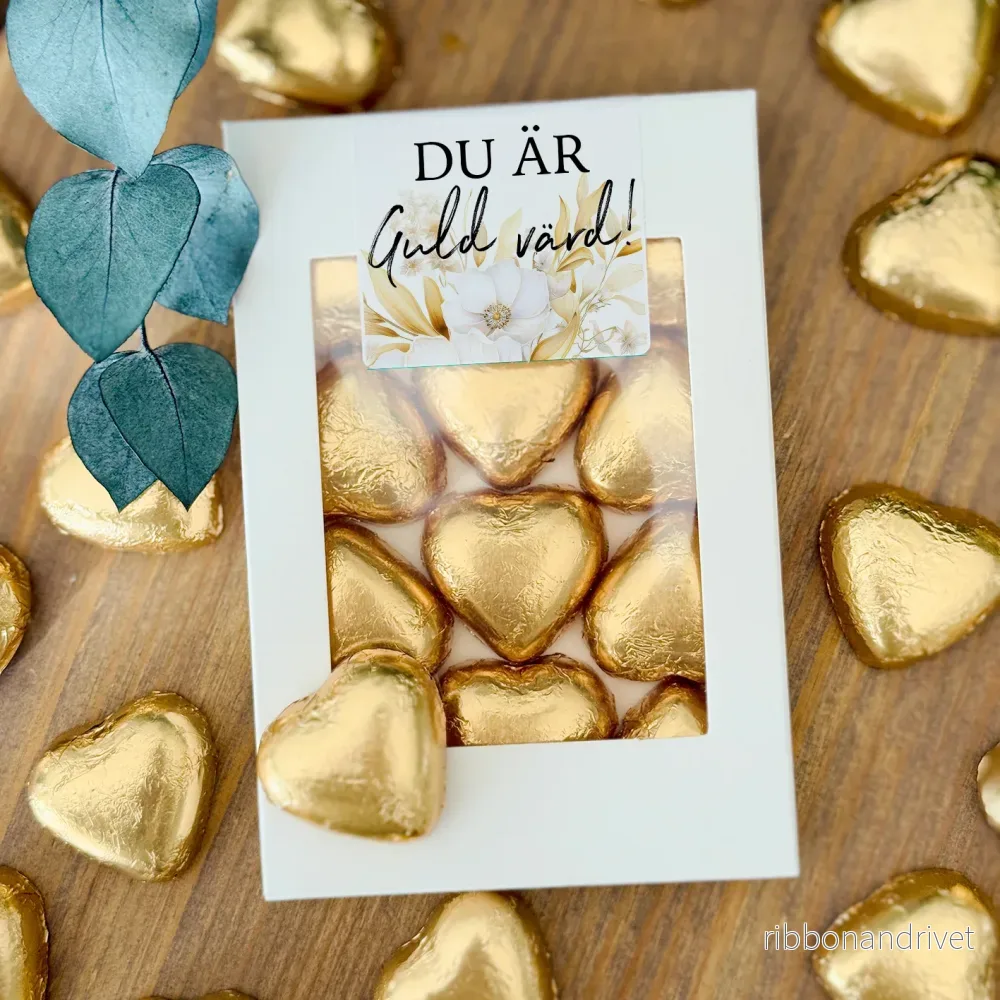 Du är guld värd | Chokladask (90 g) - Bild 2