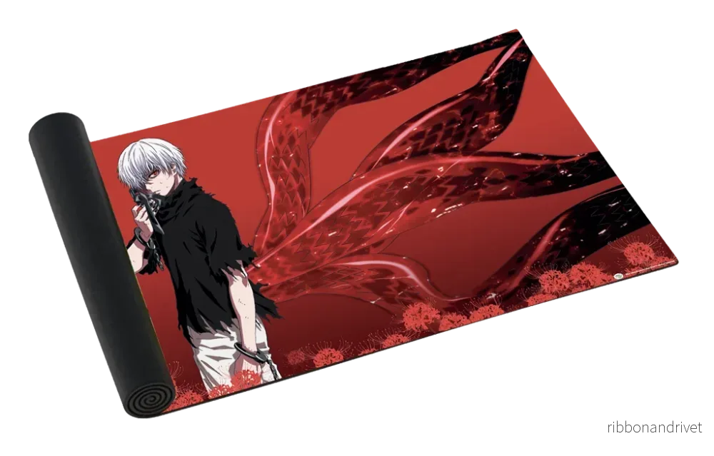 Tokyo Ghoul Spelmatta – Röd Kaneki Tokyo Ghoul Spelmatta – Röd Kaneki